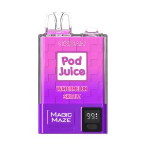 OxBar X Pod Juice Disposable Vape Watermelon Skittlez 10000 Puffs