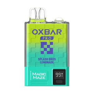 OxBar Magic Maze Splash Bros Lemonade 10000 Puffs