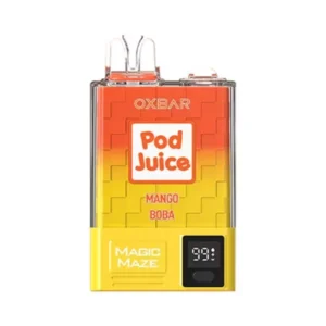 OxBar X Pod Juice Disposable Vape Mango Boba 10000 Puffs